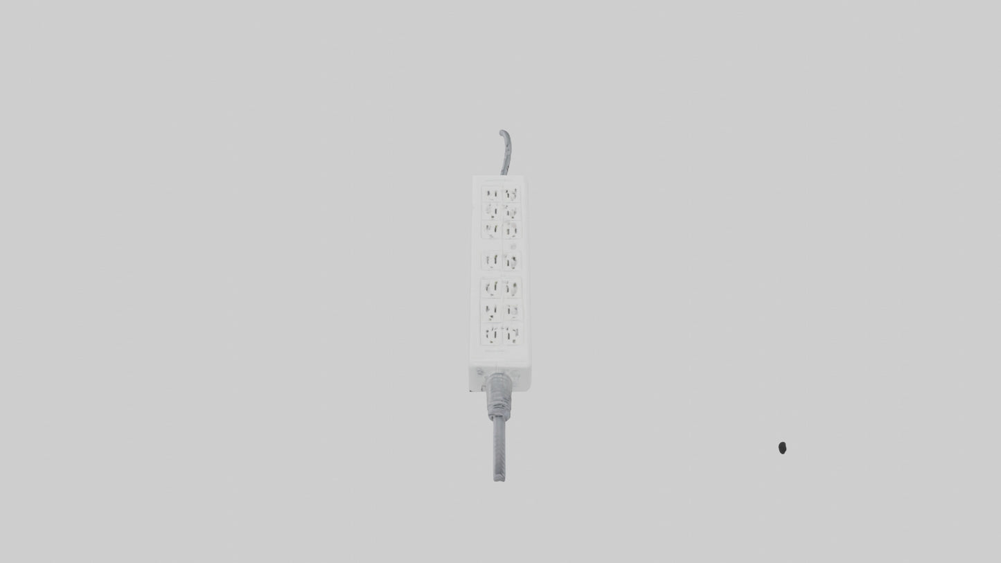 3D model Power strip model VR / AR / low-poly