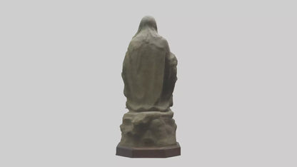 3D model Preservation of Earth Memorial Statue model VR / AR / low-poly