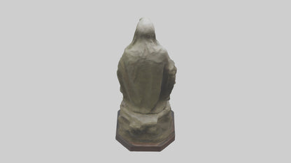 3D model Preservation of Earth Memorial Statue model VR / AR / low-poly