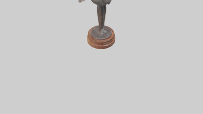 3D model Preservation of Resources Statue model VR / AR / low-poly
