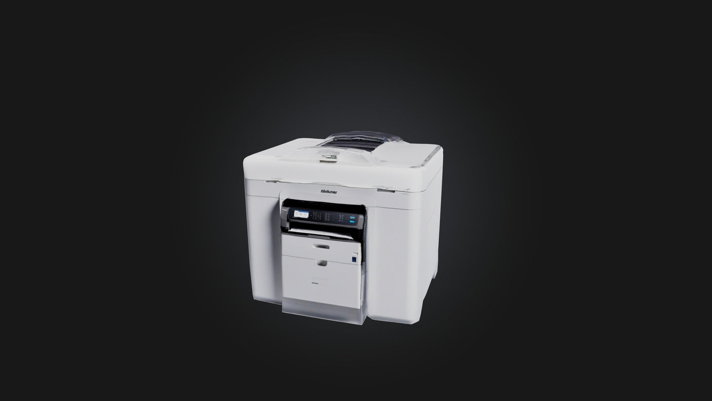 3D model Printer VR / AR / low-poly