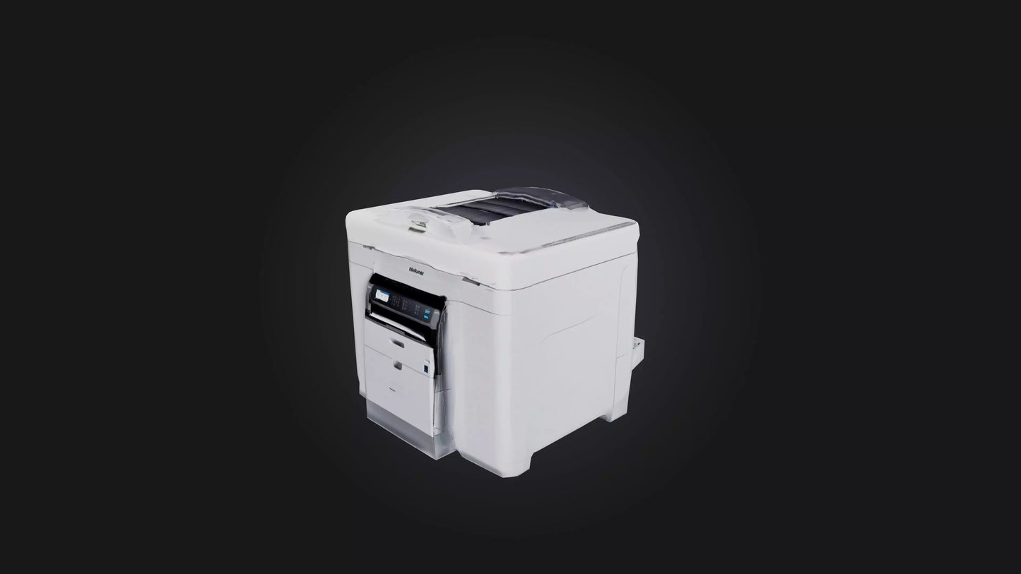 3D model Printer VR / AR / low-poly