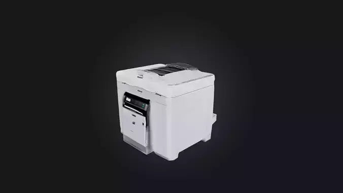 3D model Printer VR / AR / low-poly