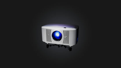 3D model Projector VR / AR / low-poly