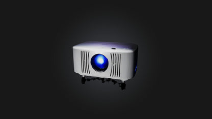 3D model Projector VR / AR / low-poly