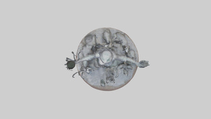 3D model Protecting Wildlife Memorial Statue model 2 VR / AR / low-poly