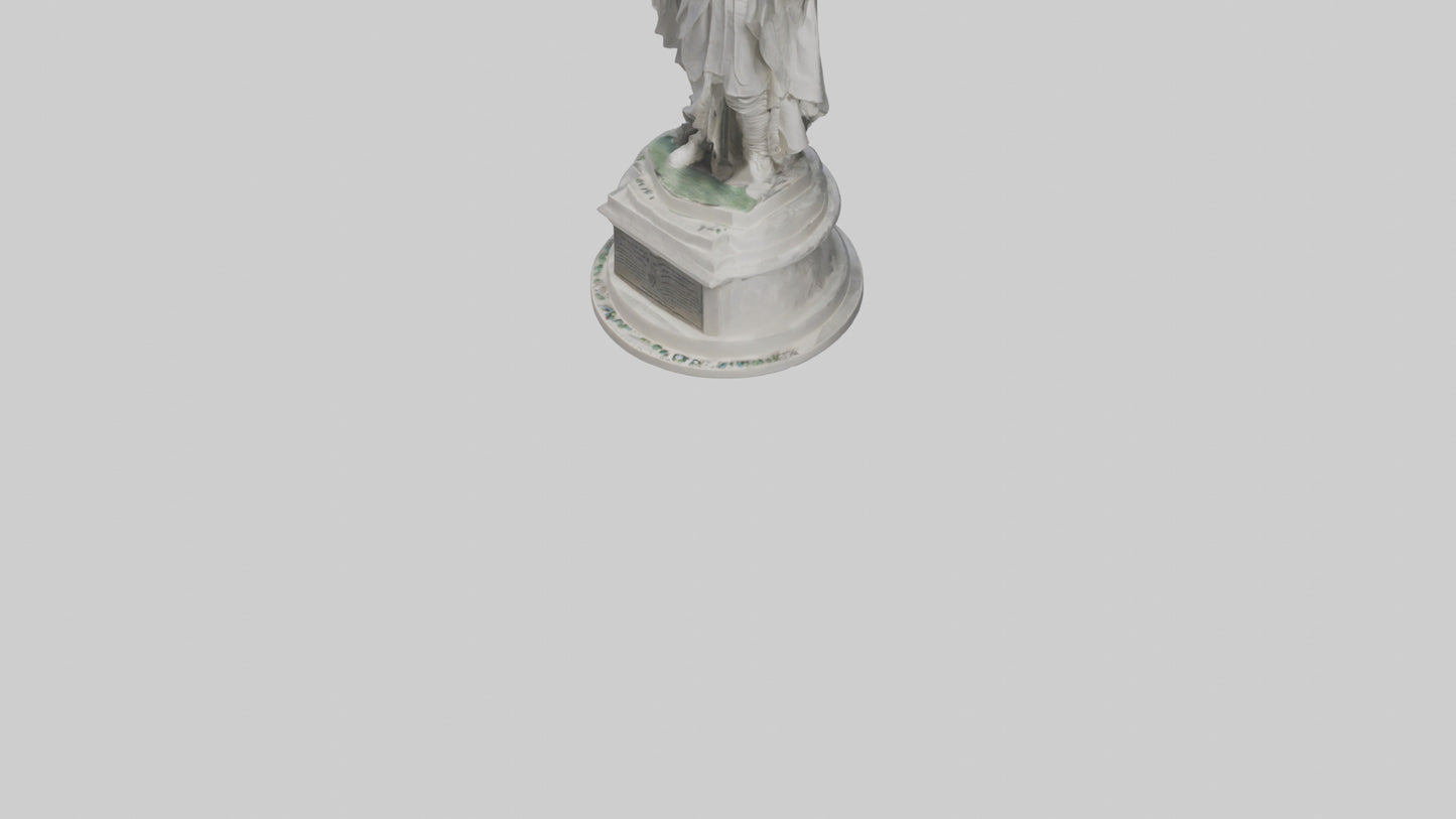 3D model Protector of Peace monument model VR / AR / low-poly