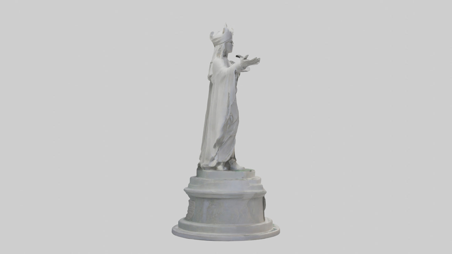 3D model Protector of Peace monument model VR / AR / low-poly