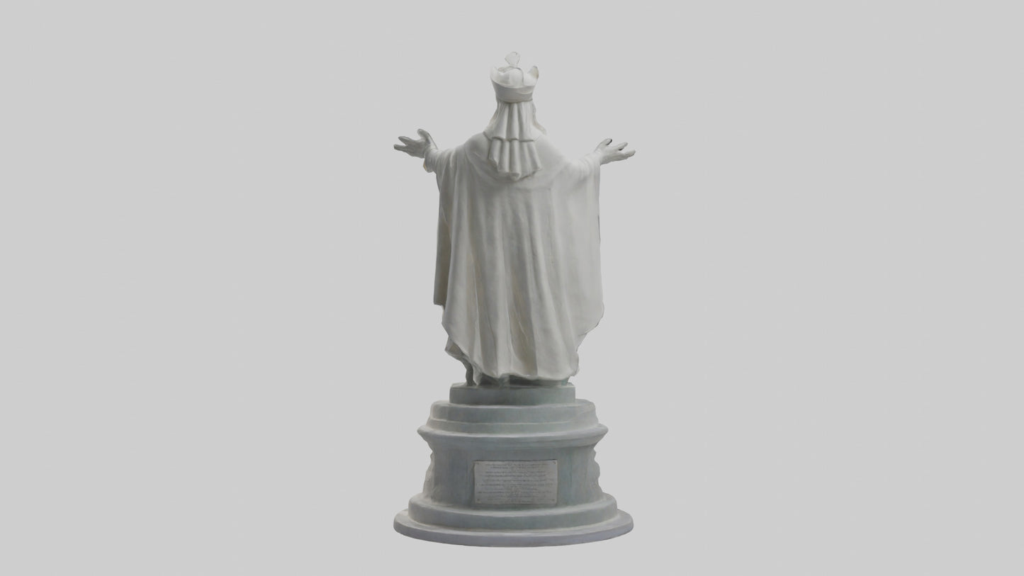 3D model Protector of Peace monument model VR / AR / low-poly