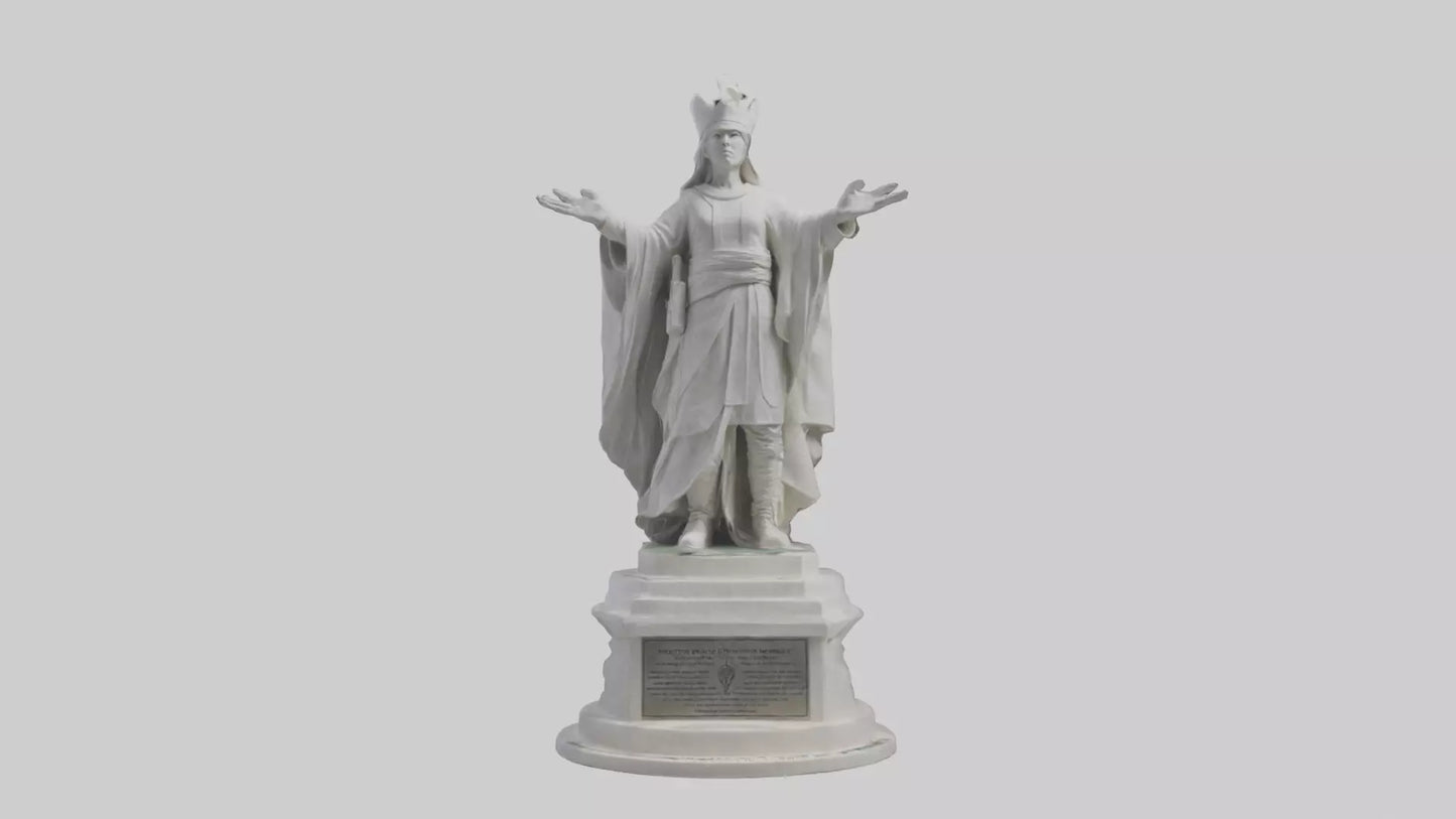 3D model Protector of Peace monument model VR / AR / low-poly