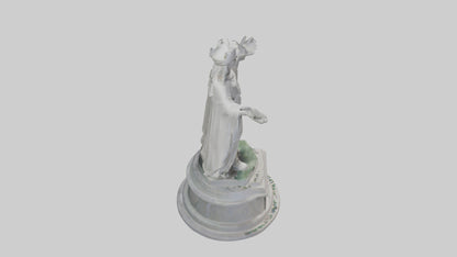 3D model Protector of Peace monument model VR / AR / low-poly