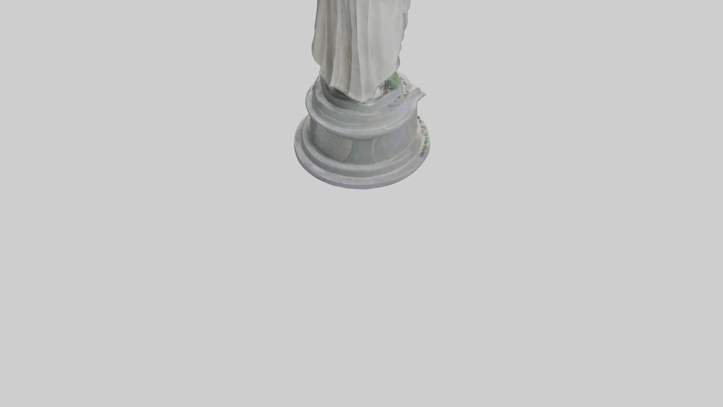 3D model Protector of Peace monument model VR / AR / low-poly