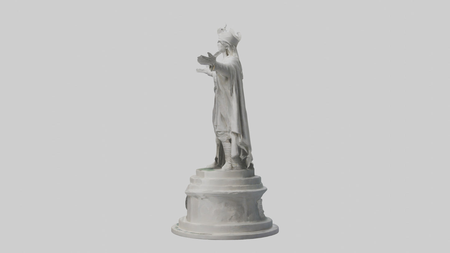 3D model Protector of Peace monument model VR / AR / low-poly
