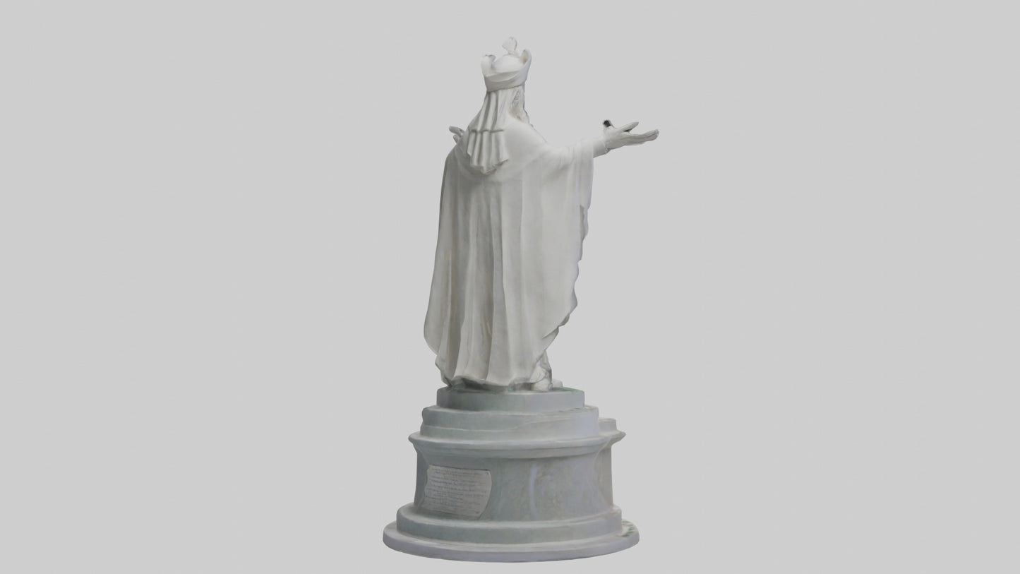 3D model Protector of Peace monument model VR / AR / low-poly