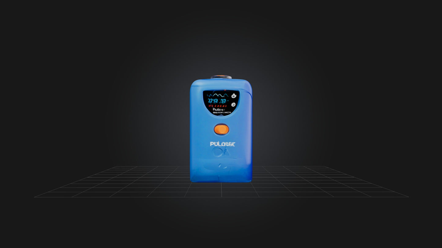 3D model Pulse Oximeter VR / AR / low-poly