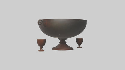 3D model Punch Bowl model VR / AR / low-poly
