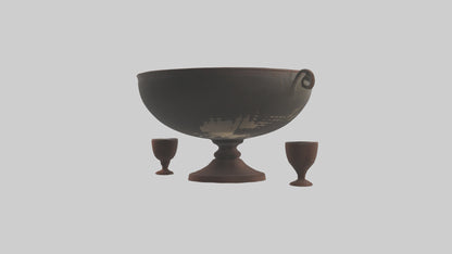 3D model Punch Bowl model VR / AR / low-poly