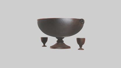 3D model Punch Bowl model VR / AR / low-poly