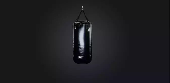 3D model Punching bag VR / AR / low-poly