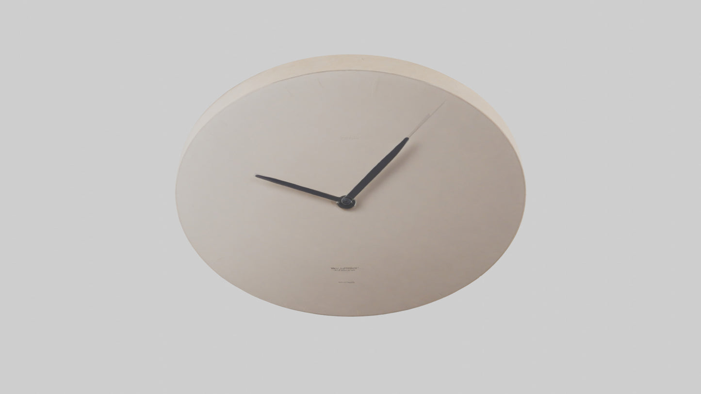 Quartz Movement Wall Clock model VR / AR / low-poly