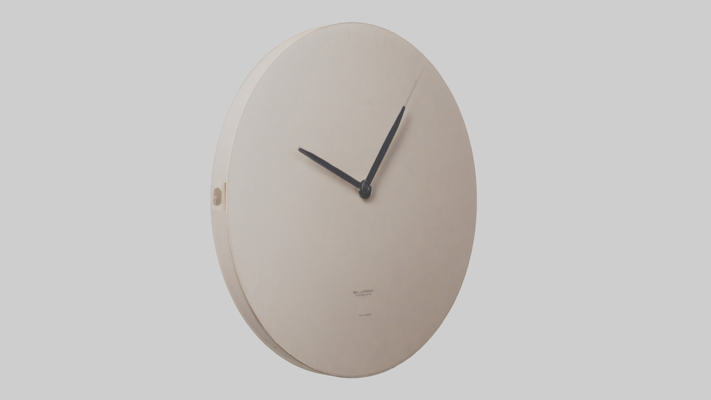 Quartz Movement Wall Clock model VR / AR / low-poly