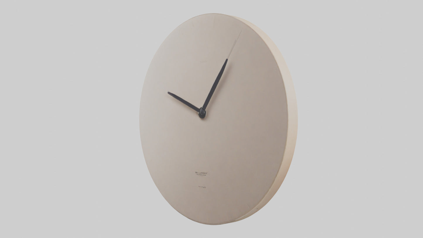 Quartz Movement Wall Clock model VR / AR / low-poly