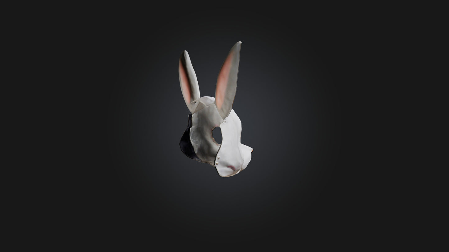 rabbit mask 3D model
