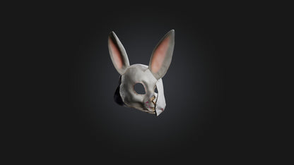 rabbit mask 3D model