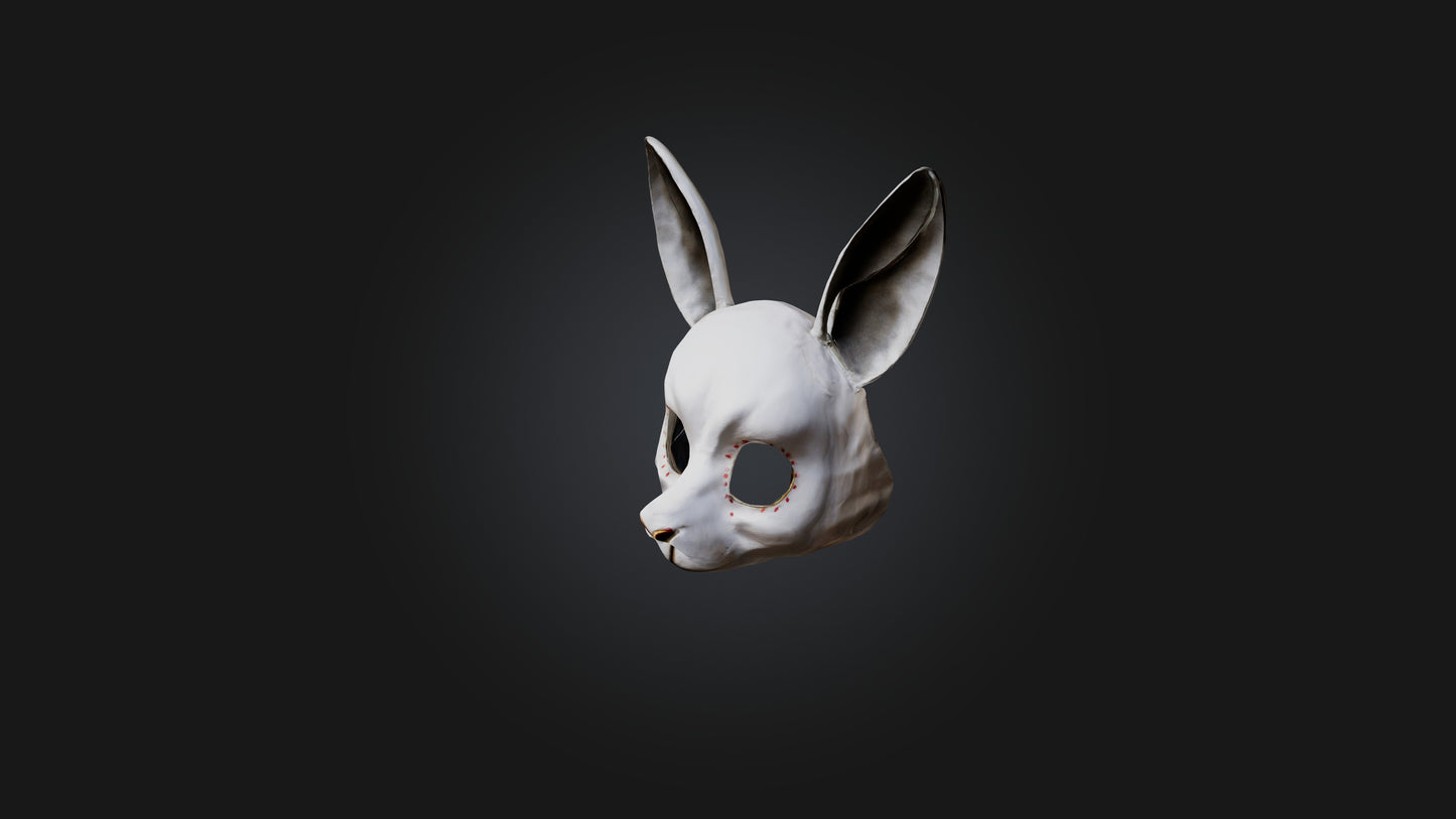 rabbit mask 3D model