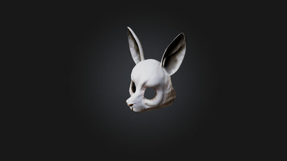 rabbit mask 3D model