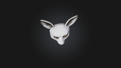 rabbit mask 3D model