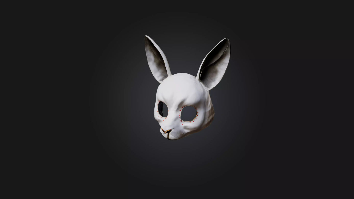 rabbit mask 3D model