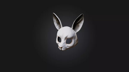 rabbit mask 3D model