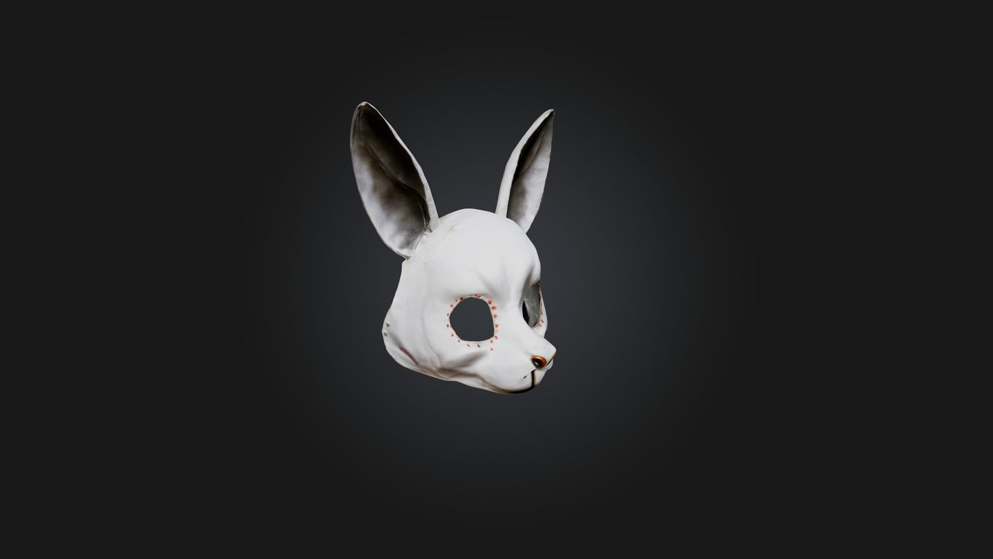 rabbit mask 3D model
