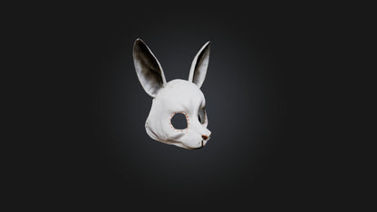 rabbit mask 3D model