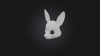 rabbit mask 3D model