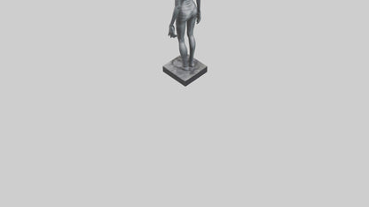 3D model Radiohead statue model VR / AR / low-poly