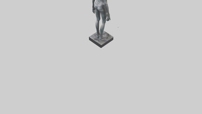 3D model Radiohead statue model VR / AR / low-poly