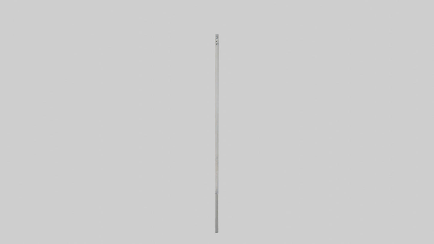 3D model Radon Exposure Risk Danger Sign model VR / AR / low-poly