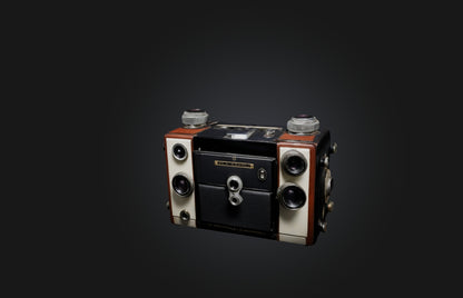 3D model Rare Vintage Camera VR / AR / low-poly