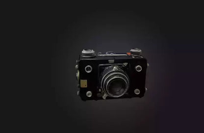 3D model Rare Vintage Camera VR / AR / low-poly