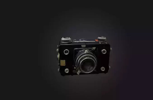 3D model Rare Vintage Camera VR / AR / low-poly