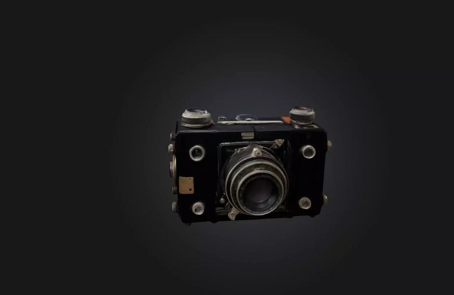 3D model Rare Vintage Camera VR / AR / low-poly
