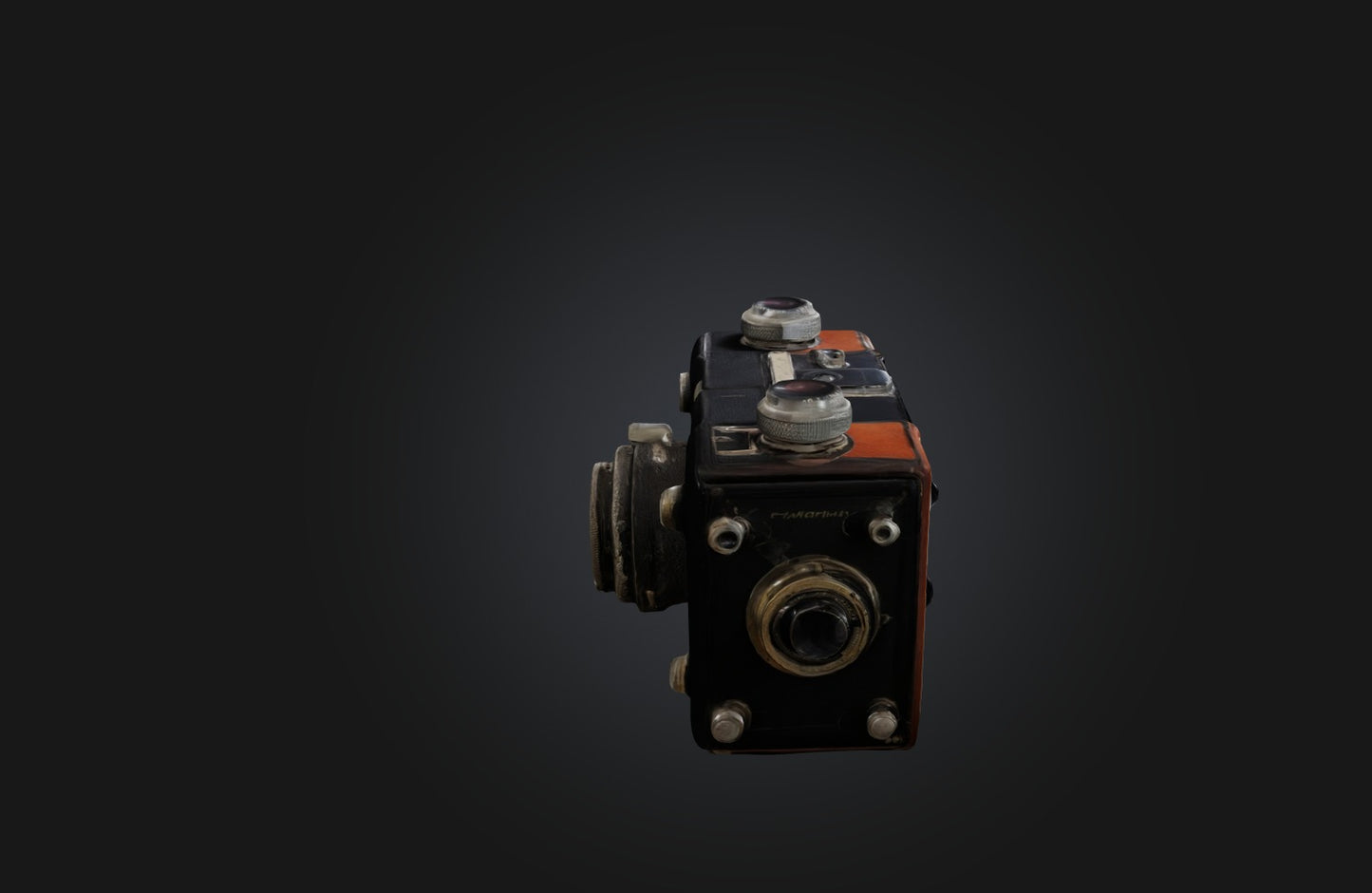3D model Rare Vintage Camera VR / AR / low-poly