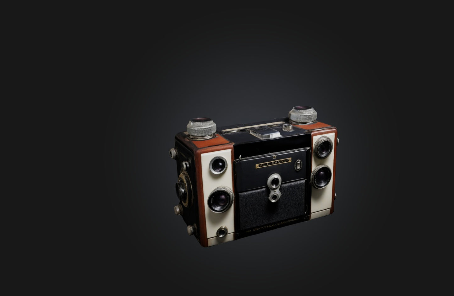 3D model Rare Vintage Camera VR / AR / low-poly