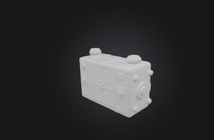 3D model Rare Vintage Camera VR / AR / low-poly