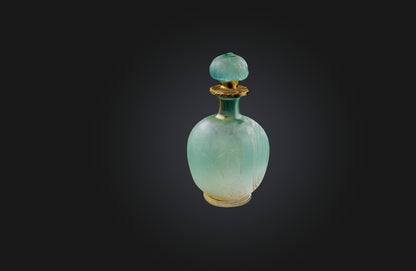 3D model Rare Vintage Perfume Bottle VR / AR / low-poly