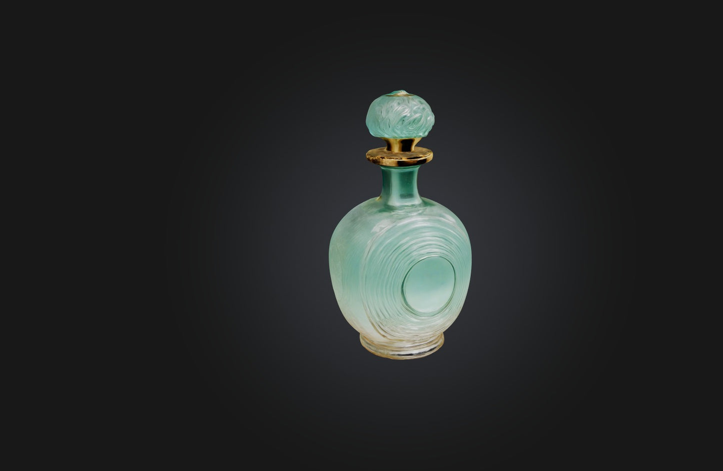 3D model Rare Vintage Perfume Bottle VR / AR / low-poly