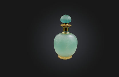 3D model Rare Vintage Perfume Bottle VR / AR / low-poly