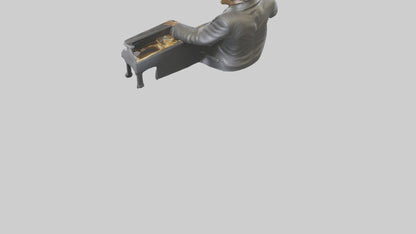 3D model Rattlesnake Tail VR / AR / low-poly